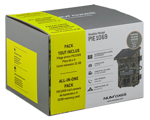 Pack Piège Num'Axes PIE1069 (avec piles et carte SD) - ChasseTir.com