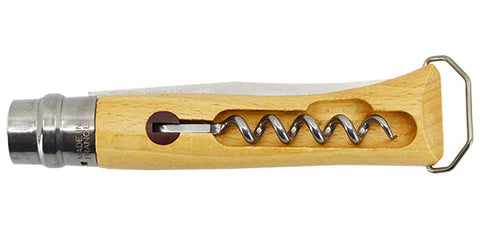 Couteau Opinel Tire Bouchon Décapsuleur N°10