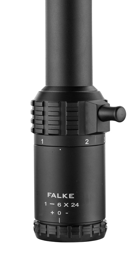 Lunette Falke Tac Series 1-6x24 0.1 MRAD