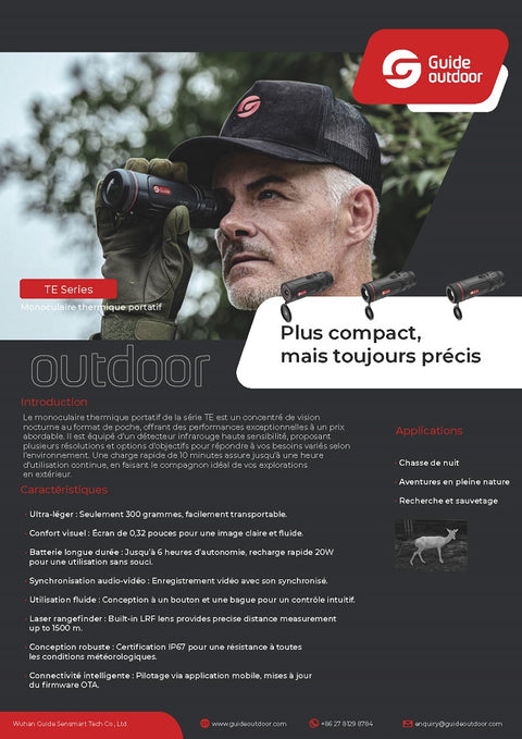Lunette Thermique Sensmart Guide TE