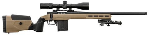 Carabine Mossberg Patriot LR Tactical .308 Winchester RTI 6-24x50 Bipied Harris