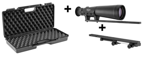 Pack Lunette Hutte RTI Optics 1/2 Jumelle 9 x 63 + Support Anti-Recul