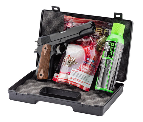 Pack GNB Gaz 1911 HFC Noir 0.5J + Mallette + Billes + Gaz