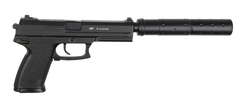 Réplique ASG Airsoft Pistolet MK23 Full Set Noir Gaz GNB