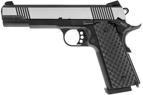 Réplique Airsoft Raven GBB 1911 MEU Full Metal Gaz Silver 1.0J