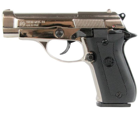 Pistolet Bruni - Modèle 84 Nickele - 9mm - Gaz