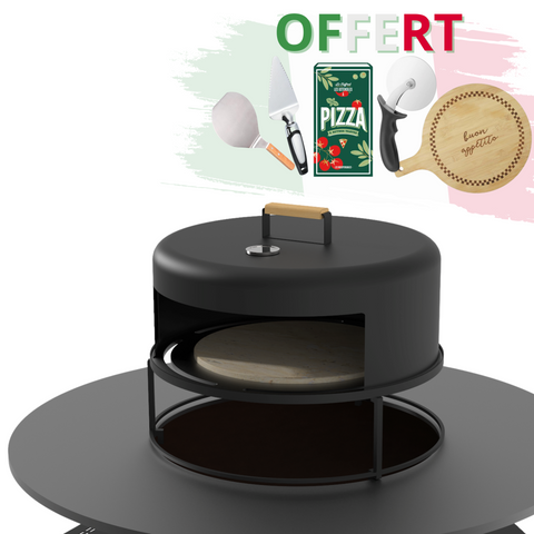 Four à pizza pour brasero – Forno Di Tonio par Random + accessoires OFFERT