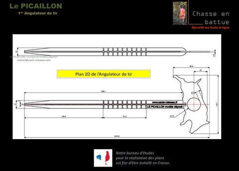 Angulateur de tir Europ-Arm Picaillon - ChasseTir.com