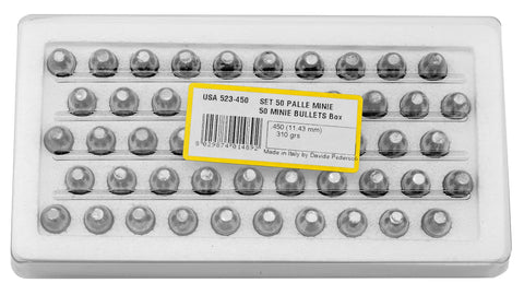 Set de 50 Balles Davide PEDERSOLI Minié - Cal. 40 - ChasseTir.com