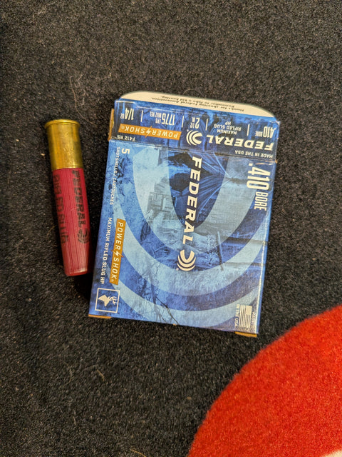 Cartouches Federal Power-Shok Rifled Slug