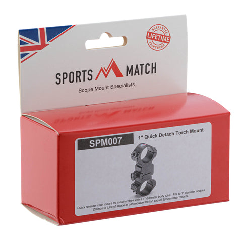 Montage Sports Match lampe pour lunette 1' - ChasseTir.com