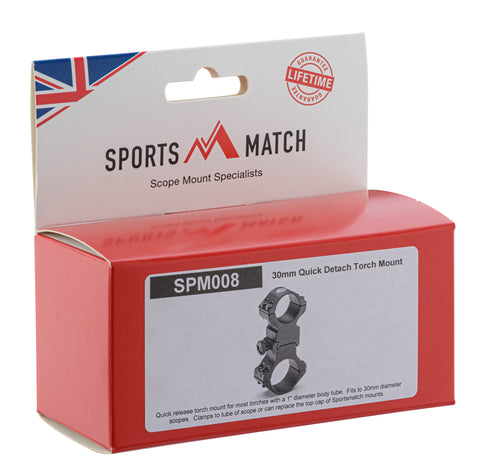 Montage Sports Match lampe pour lunette 30mm - ChasseTir.com