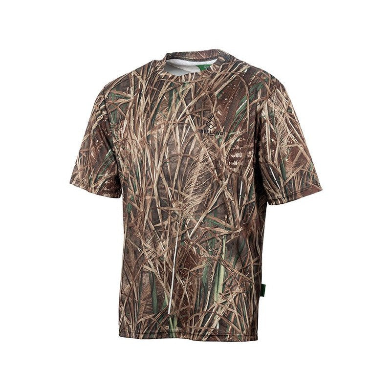 "T-Shirt Treeland en camouflage, style et fonctionnalité pour activités de plein air."