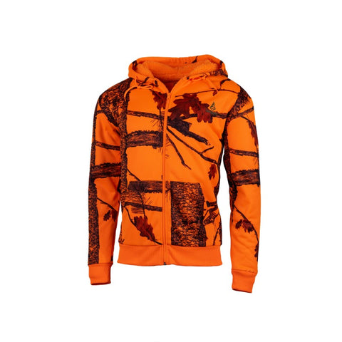 Sweat À Capuche Treeland Camouflage Orange