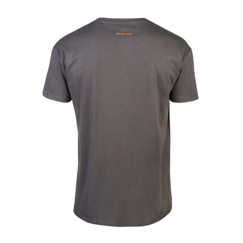 T-shirt Bergara Circle Distress Charcoal