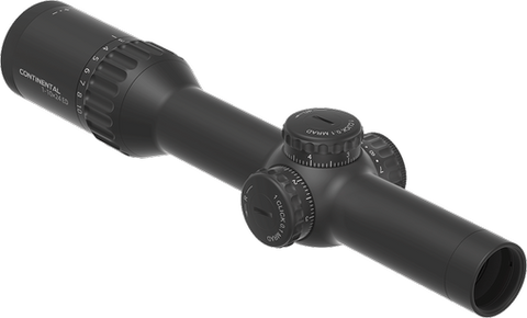 Lunette Vector Optics Continental X10 - 1-10x24I - ED Fiber