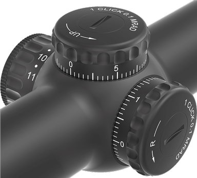 Lunette Vector Optics Continental X10 - 1-10x24I - ED Fiber