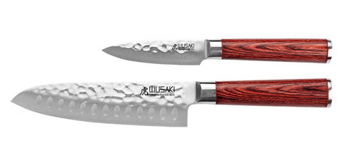 Coffret 2 couteaux Wusaki Série Pakka x50