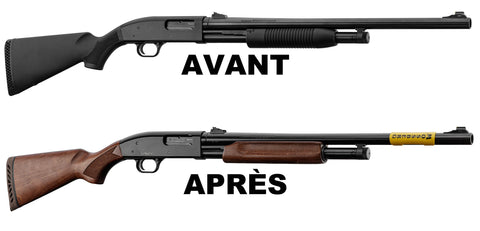 Crosse Mossberg ATP 6 Bois Pour Fusil À Pompe M500