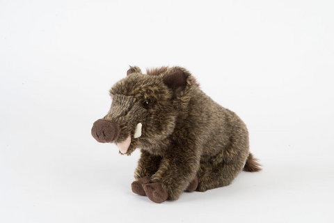 Peluche Nature De Brenne Sanglier Assis