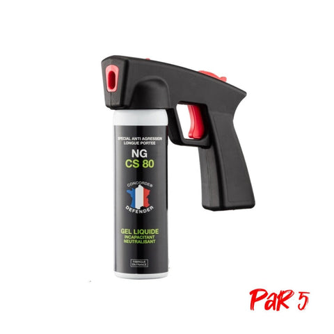 Aérosol Concorde Defender avec Poignée Gel CS 80 - 100 ml