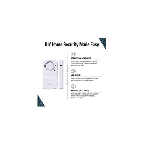 Alarme magnétique Sabre Red porte et fenêtre - Par 2 SADWA2