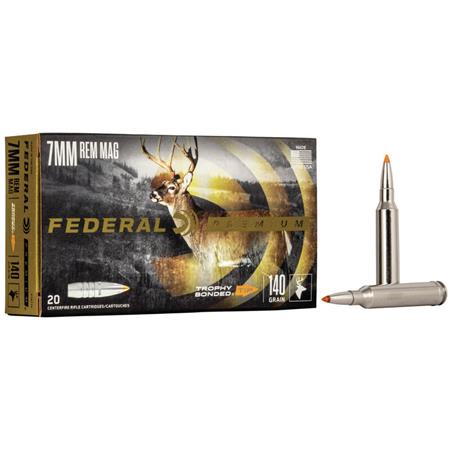 Munitions Federal Premium Ogive Trophy Bonded Tip - Cal. 7mm Rem. Mag