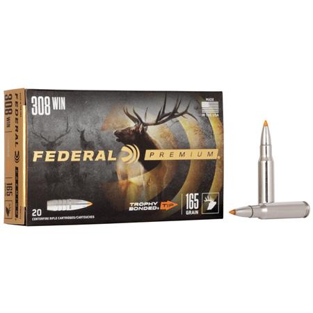 Munitions Federal Premium Ogive Trophy Bonded Tip - Cal. 308 Win. Mag
