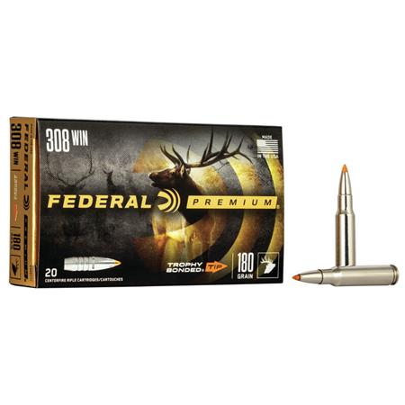 Munitions Federal Premium Ogive Trophy Bonded Tip - Cal. 308 Win. Mag