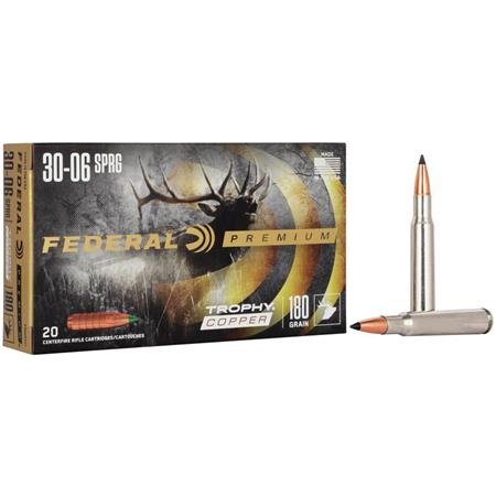 Munitions Federal Premium Ogive Trophy Copper - Cal. 30-06 Sprg.
