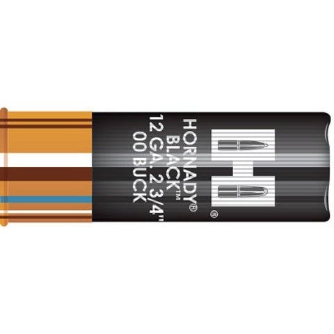 Balles de fusil Hornady SLUG/BUCKSHOT 12 GA 00 Black 778533