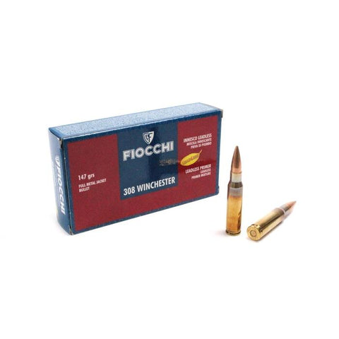 Balles Fiocchi FMJ - Cal. 308 Win 308 Win MAG / Par 1 - ChasseTir.com