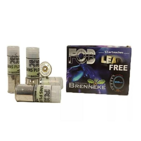 Balles FOB Brenneke sans plombs - Cal.20/70 - Par 5 10517Q0BSP