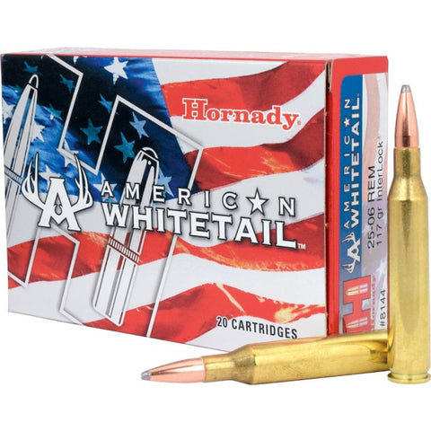 Balles Hornady American Whitetail 25-06 Rem. 100GR Interlock Aw 773515