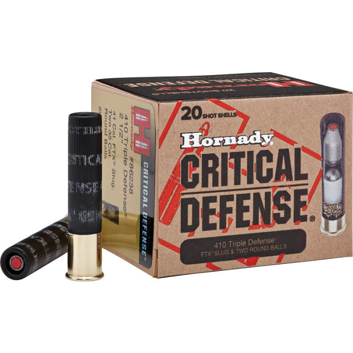 Balles Hornady Critical Defense 410 2 1/2’ Triple Defense 773775