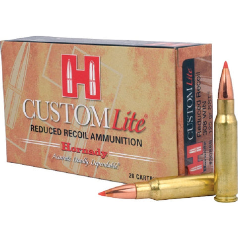 Balles Hornady Custom Lite 308 Win. 125GR SST Lite 776134