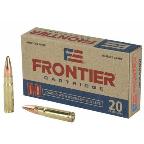 Balles Hornady Frontier 300 Blackout Ammunition 125GR FMJ 781220