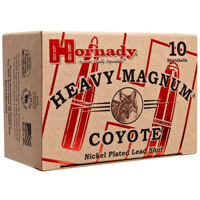Balles Hornady Heavy Magnum Coyote 12 GA BB Nickel 3’ 773783