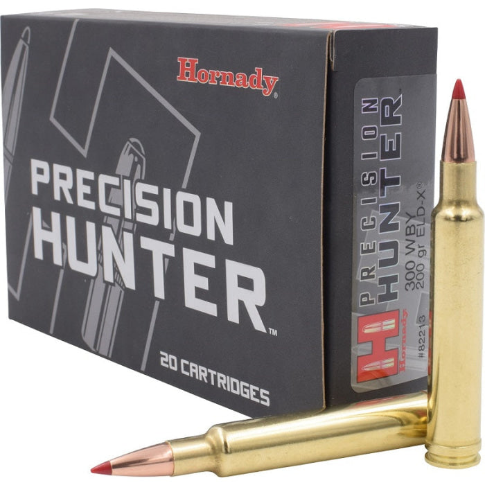 Balles Hornady Precision Hunter 300 Wby. Mag. 200GR ELD-X 780131