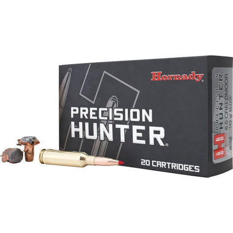 Balles Hornady Precision Hunter 6.5 Creedmoor 143GR ELD-X 777543