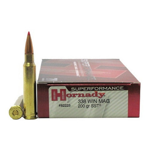 Balles Hornady Superformance SST 338 Win. Mag. SPF 773580