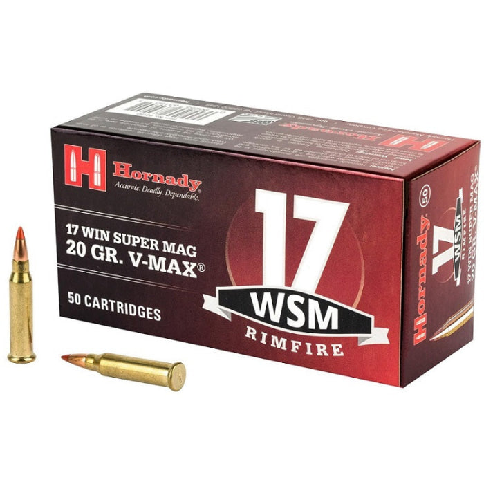 Balles Hornady Varmint Express - Percussion Annulaire 17 WSM 20GR