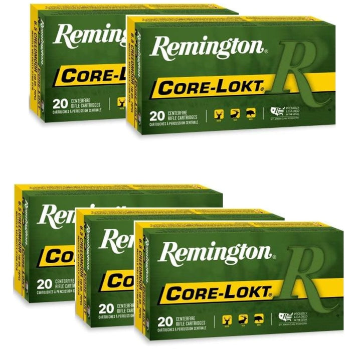 Balles Remington Core-Lokt SP - Cal. 6,5 Creedmoor CG65CR1P5