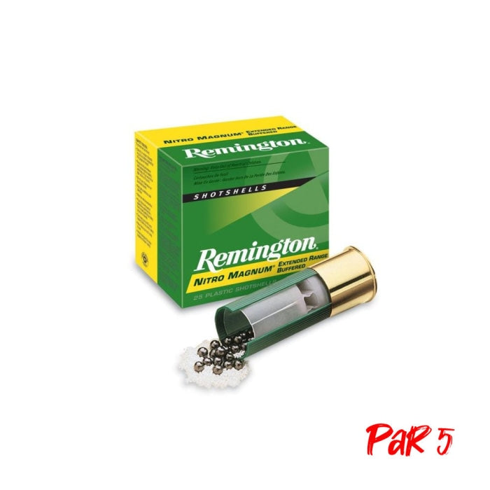 Balles Remington Nitro Magnum - Plombs N°2 CD12422P5