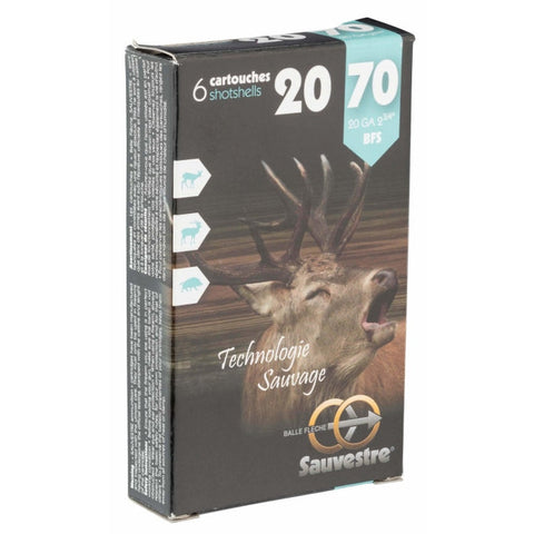 Balles Sauvestre gros gibier - Cal. 20/70 MS220
