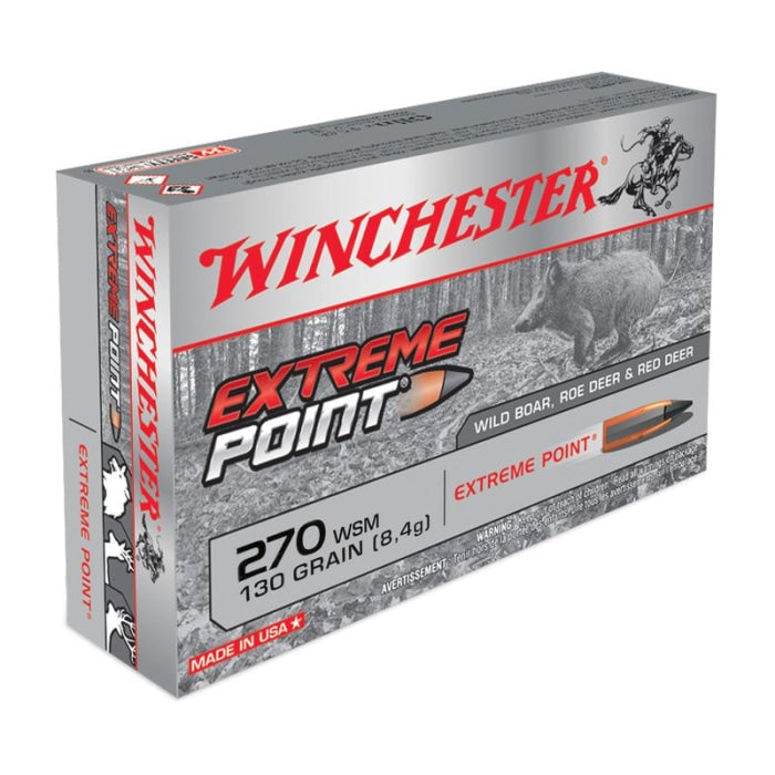 Balles Winchester Extreme Point - Cal. 270 WSM CX270SXP
