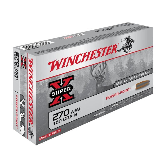 Balles Winchester Power Point - Cal. 270 WSM CX270WSM