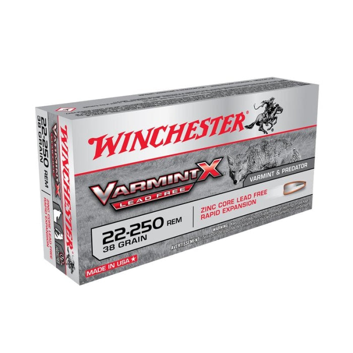 Balles Winchester Varmint X-Lead Free - Cal. 22-250 CX22250PLF