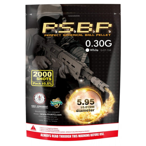 Billes G&G Armament Perfect Gray par 2000 - 0.30G S10713