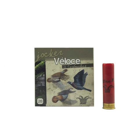 Boîte de 25 Cartouches Jocker Veloce 21 BJ C/28/70/08 JO910405509N